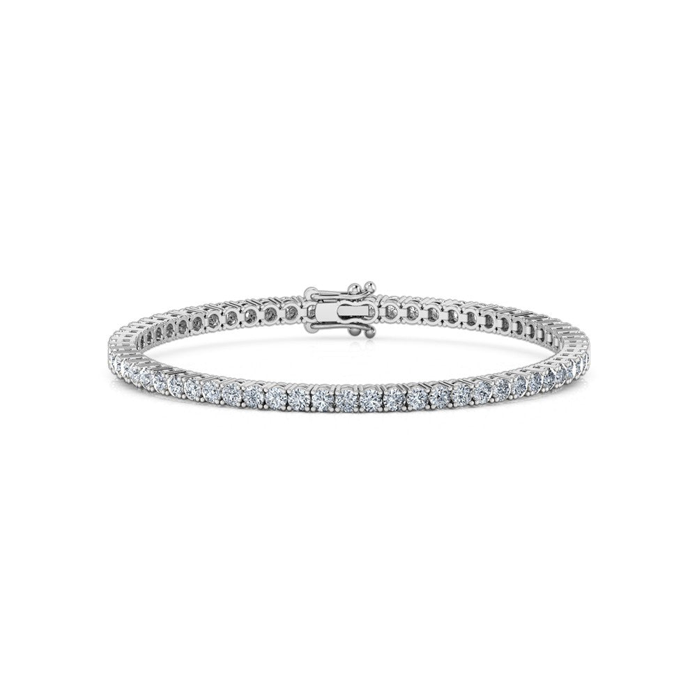 6 ct. Round Cut Tennis Bracelet