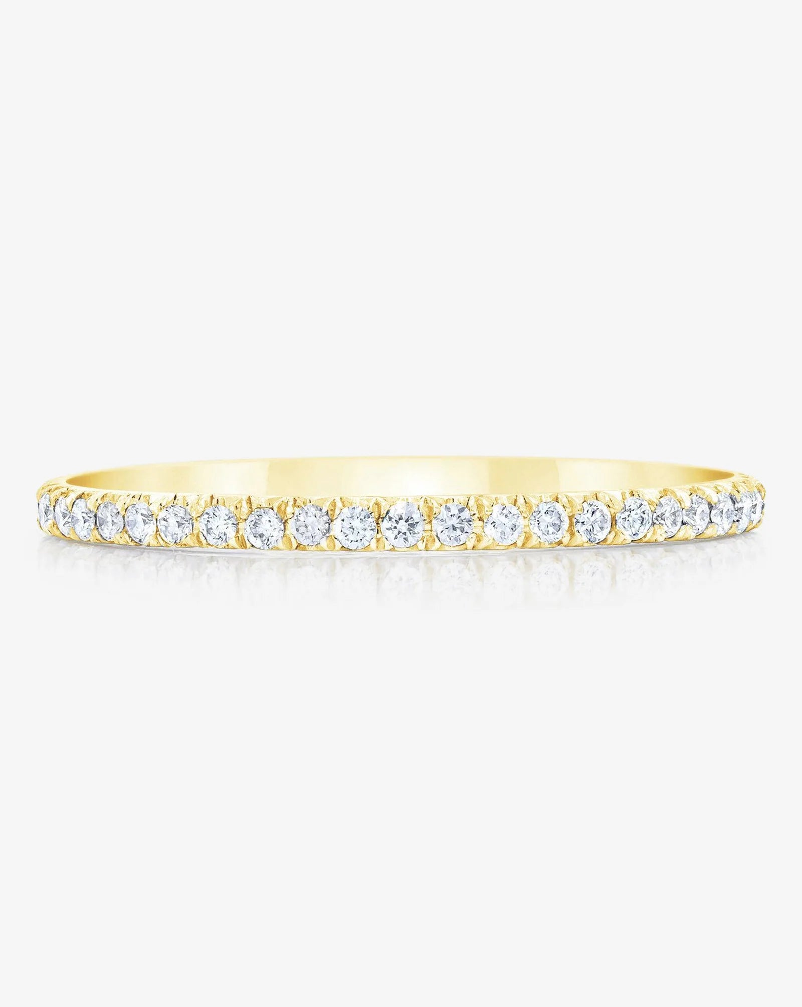 Micro Pavé Eternity Band