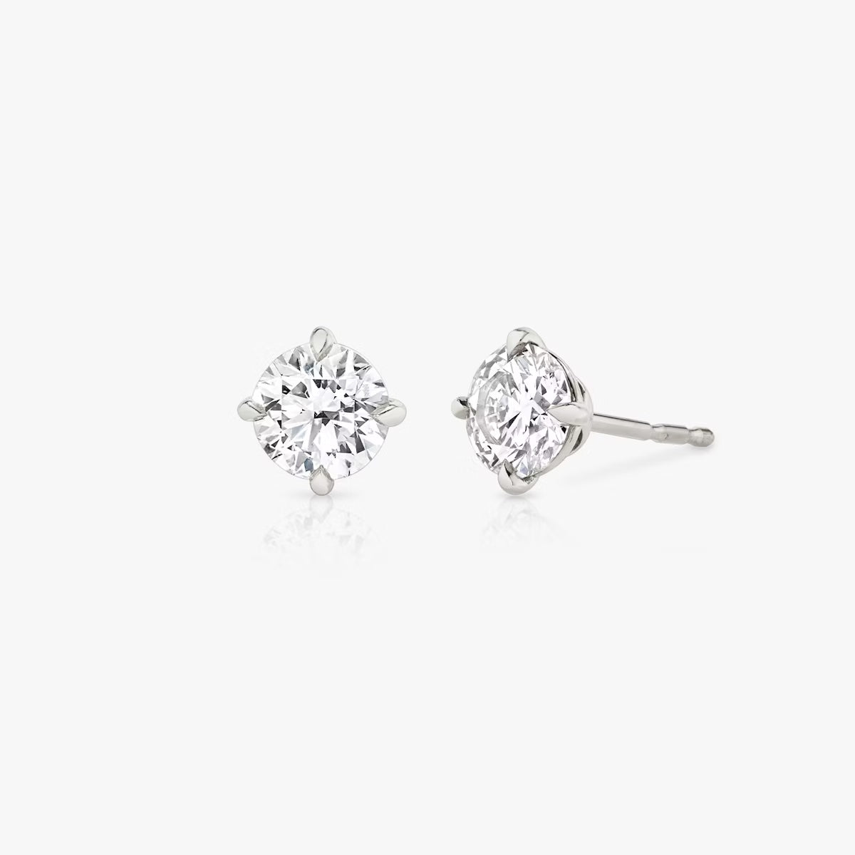 Round Diamond Studs